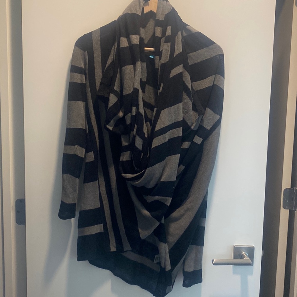 Alice and Olivia cardigan with scarf wrap
